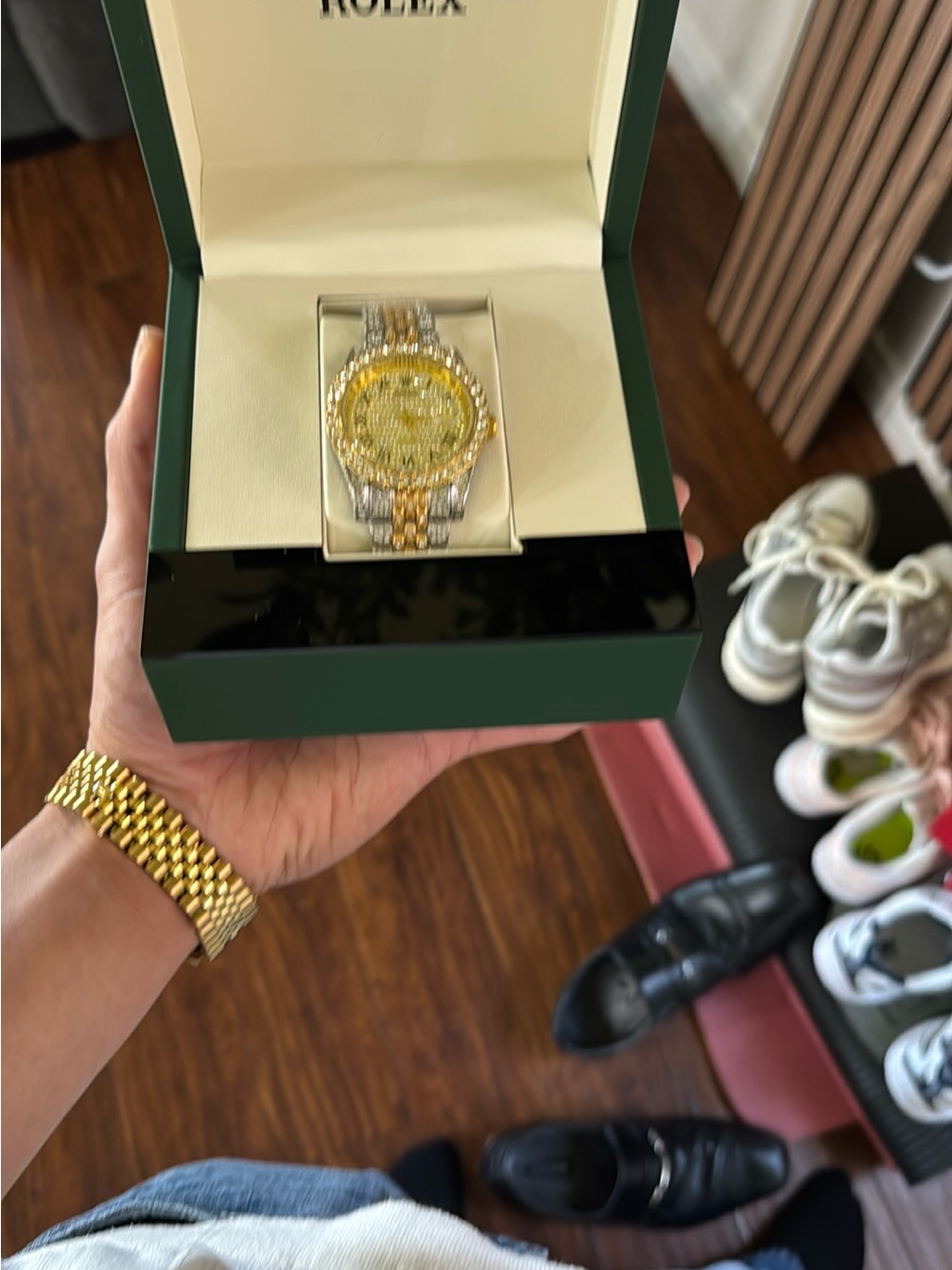 Moissanite Jubilee Watch
